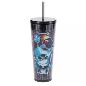 Starbucks Black and Blue Nightmare Before Christmas Tumbler